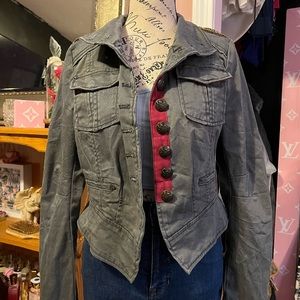 Free people military jacket